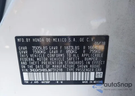 2018 Honda Fit Ex from USA, damaged, VIN 3HGGK5H89JM731218